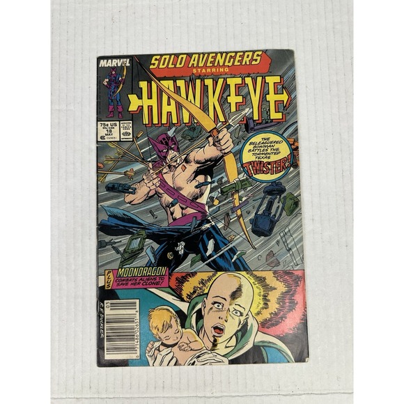 Other - Solo Avengers #20 - Hawkeye - Moondragon Newsstand Edition